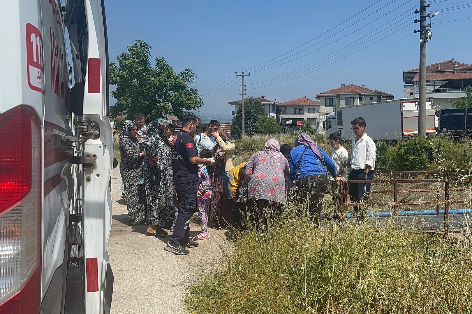 Düzce'de 5 yaşındaki çocuk dereye düştü