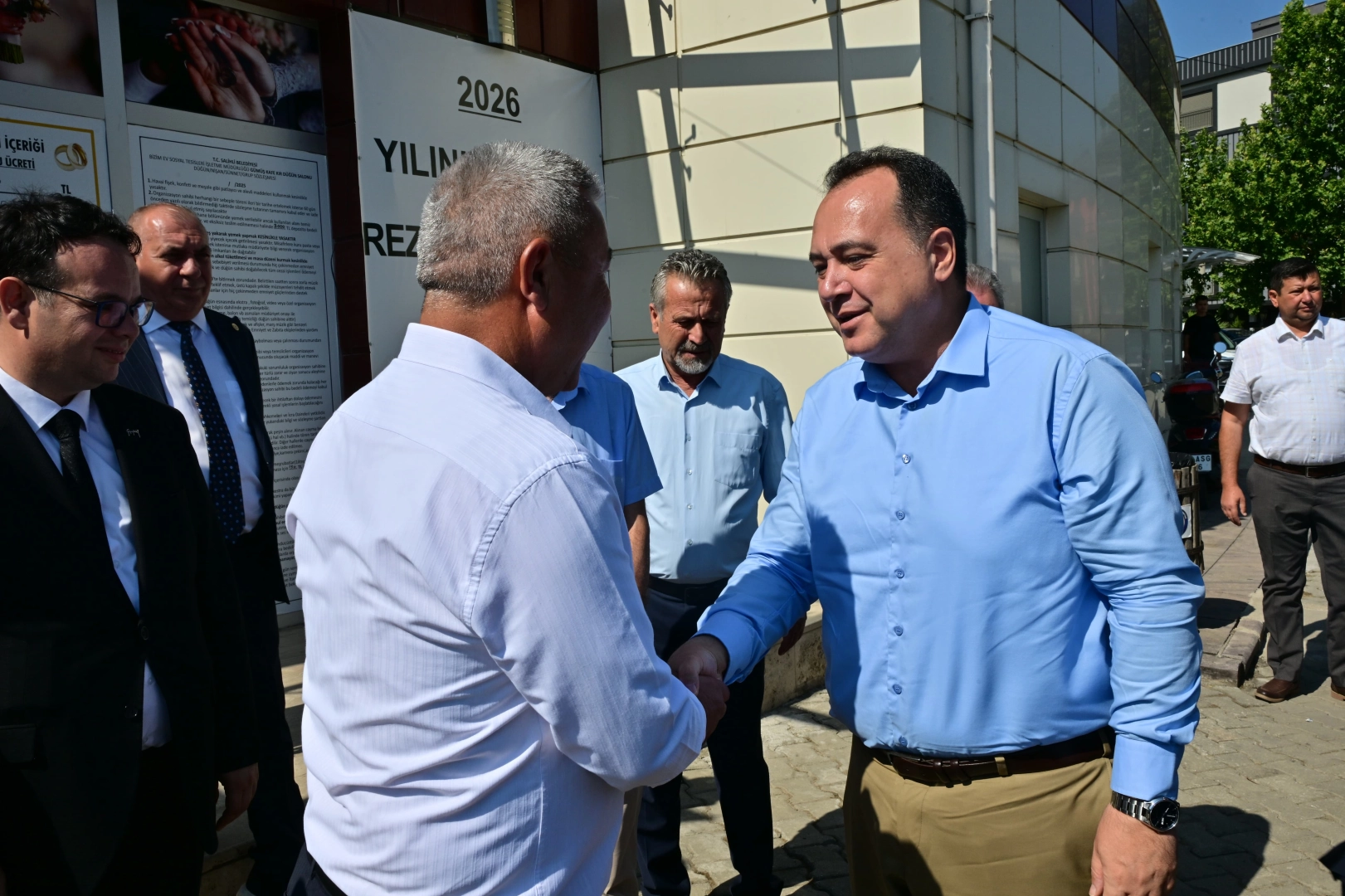 Başkan Dutlulu Salihli’de muhtarlarla buluştu