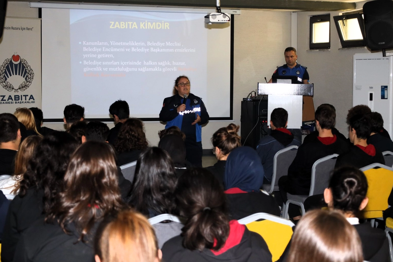 Kocaeli zabıtası öğrencilerle buluştu